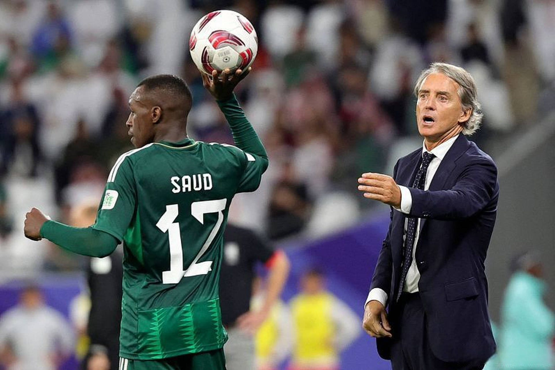Saudi team (Saudi Arabia vs. Australia)